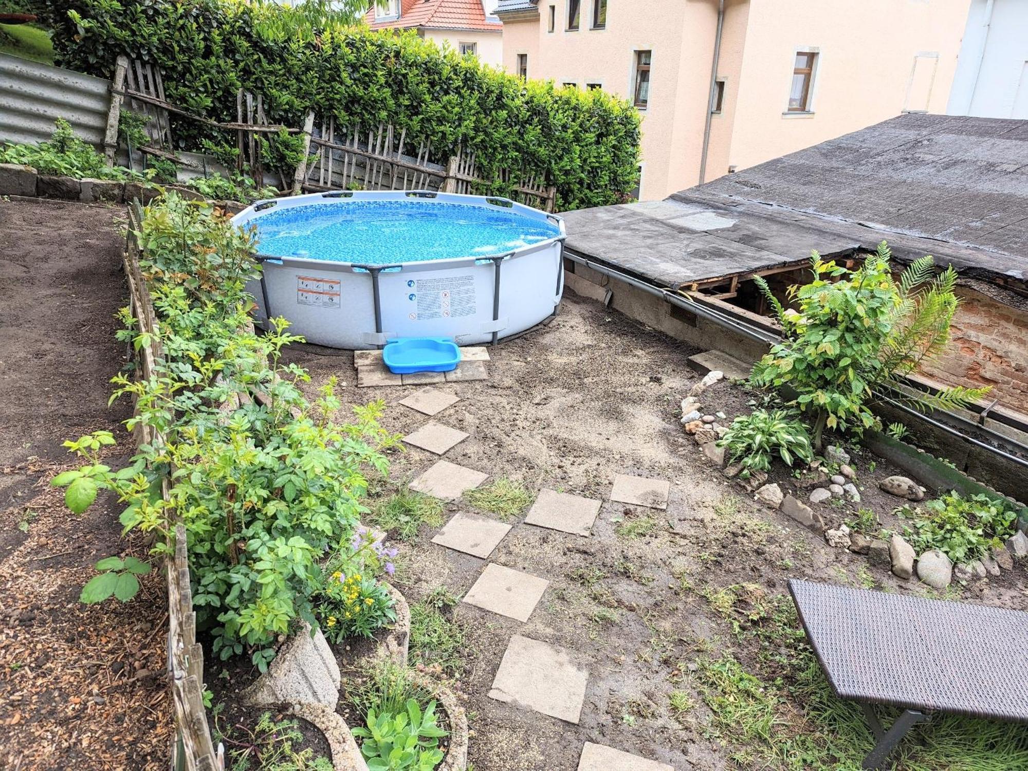 R3 - Urlaubsmagie - Helle Wohnung Mit Garten & Pool Rathmannsdorf Exteriör bild