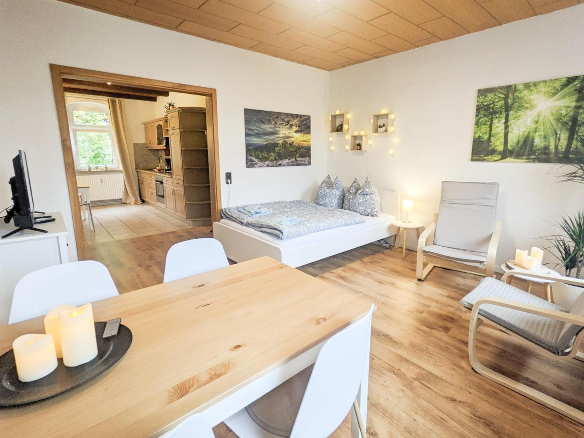 R3 - Urlaubsmagie - Helle Wohnung Mit Garten & Pool Rathmannsdorf Exteriör bild