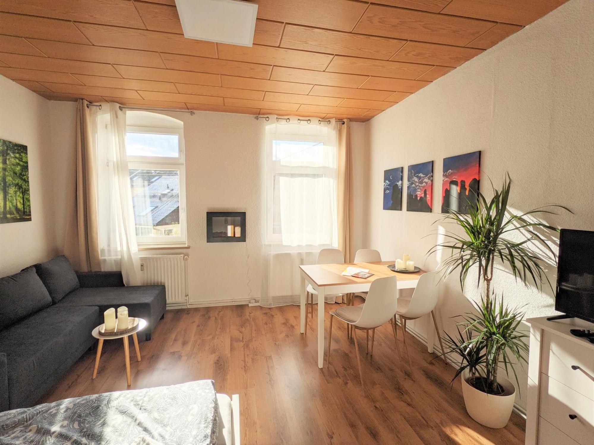R3 - Urlaubsmagie - Helle Wohnung Mit Garten & Pool Rathmannsdorf Exteriör bild