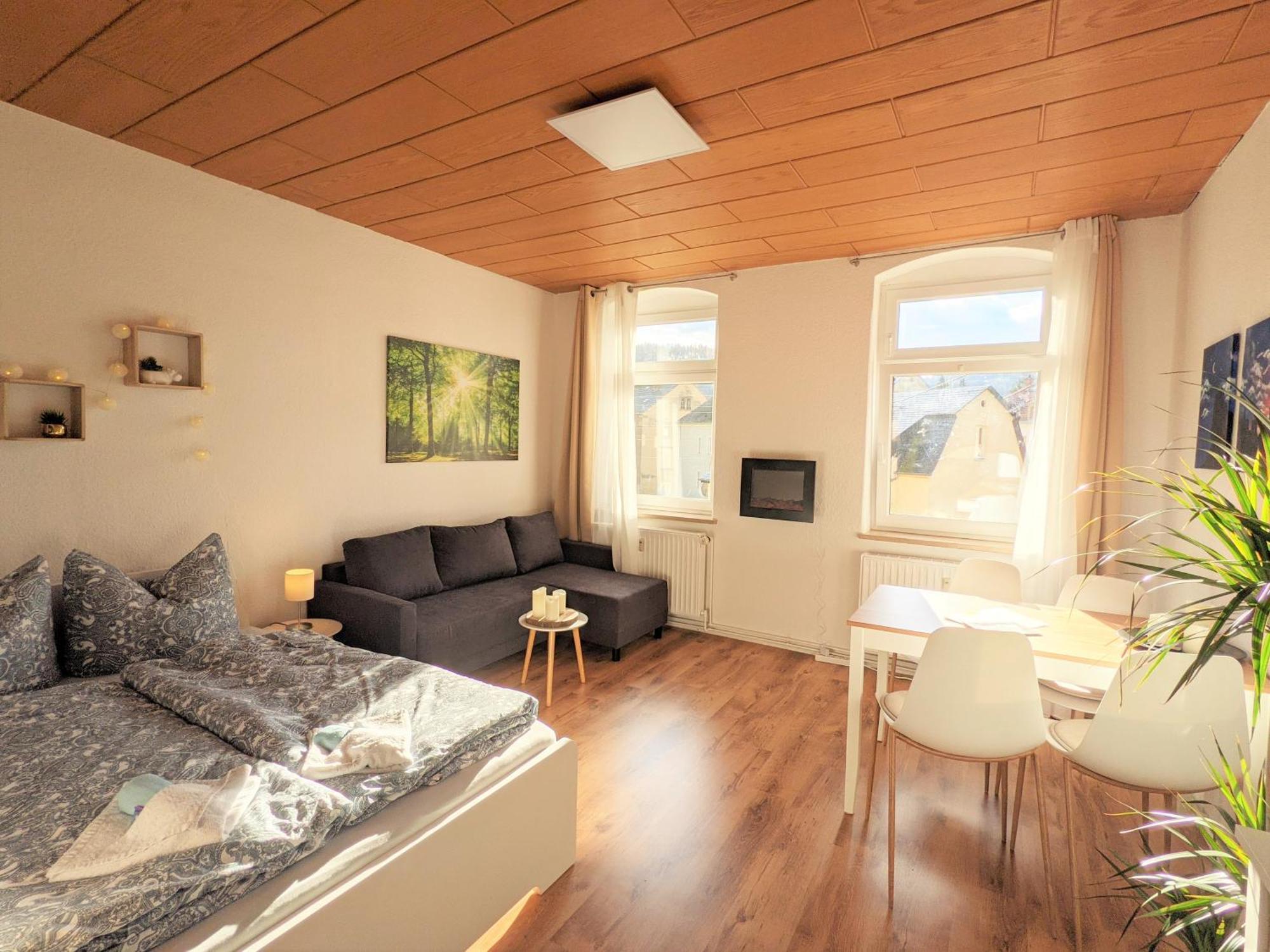R3 - Urlaubsmagie - Helle Wohnung Mit Garten & Pool Rathmannsdorf Exteriör bild