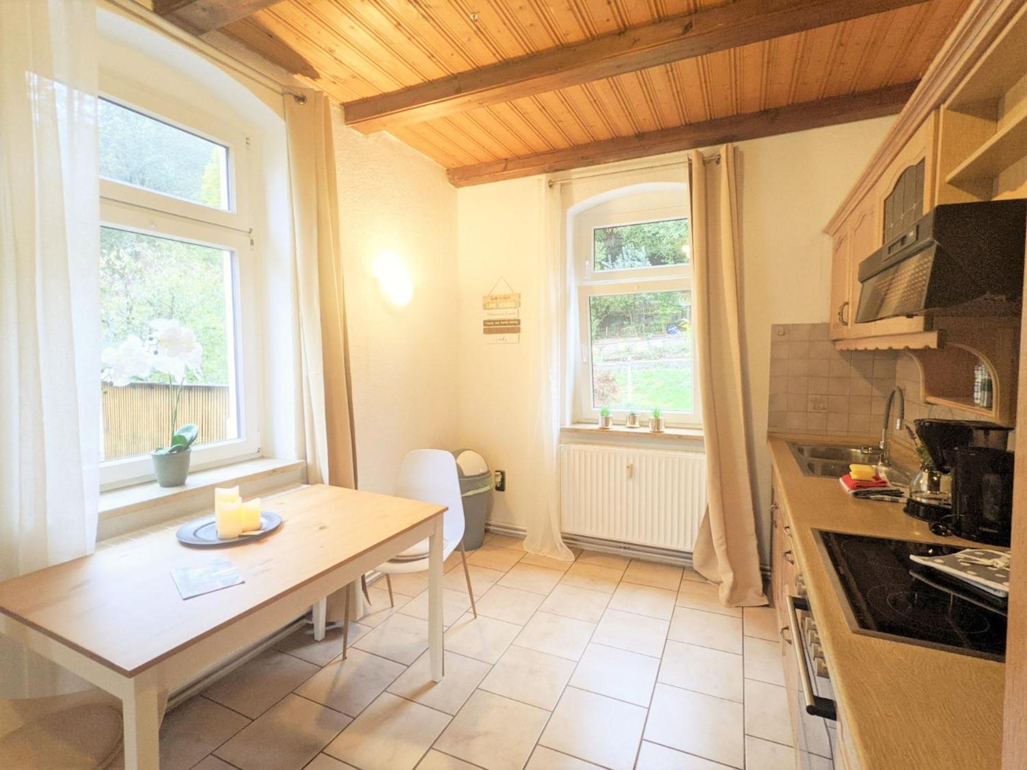 R3 - Urlaubsmagie - Helle Wohnung Mit Garten & Pool Rathmannsdorf Exteriör bild